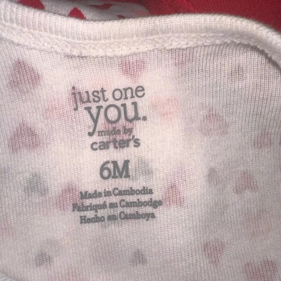 Carter's Baby Girls' 2-Piece Valentine's Day Dress Set  size 6m - Picture 6 of 7